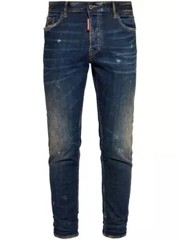 Dsquared2 джинсы скинни Skater, синий