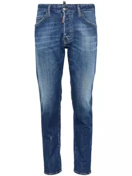 Dsquared2 джинсы скинни средней посадки, синий