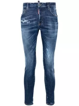 Dsquared2 джинсы скинни Super Twinky, синий