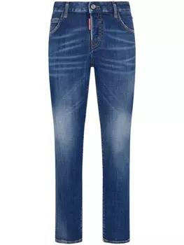 Dsquared2 джинсы узкого кроя, синий