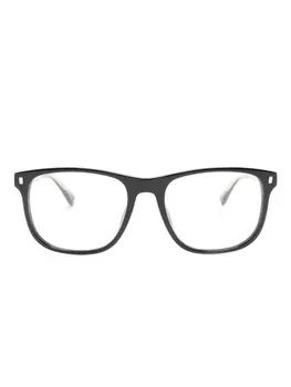 Dsquared2 Eyewear очки в квадратной оправе с логотипом, черный