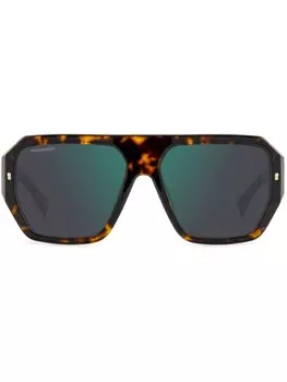 Dsquared2 Eyewear солнцезащитные очки DSQUARED2 EYEWEAR Hype в оправе «навигатор», коричневый