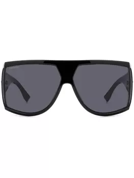 Dsquared2 Eyewear солнцезащитные очки DSQUARED2 EYEWEAR Hype в оправе D, черный