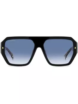 Dsquared2 Eyewear солнцезащитные очки DSQUARED2 EYEWEAR Hype в оправе «навигатор», черный