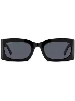 Dsquared2 Eyewear солнцезащитные очки Hype в прямоугольной оправе, черный