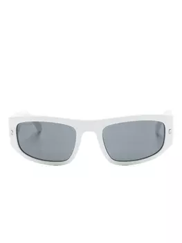 Dsquared2 Eyewear солнцезащитные очки Icon в прямоугольной оправе, белый