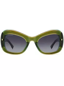 Dsquared2 Eyewear солнцезащитные очки с логотипом DSQUARED2 EYEWEAR, зеленый