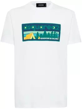 DSQUARED2 футболка Adventure, белый