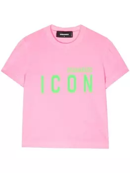 Dsquared2 футболка Be Icon, розовый