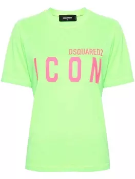 Dsquared2 футболка Be Icon, зеленый