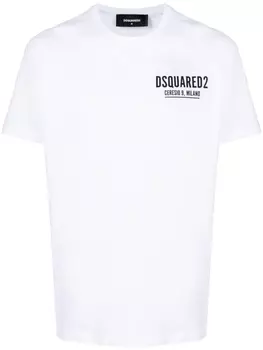 Dsquared2 футболка Ceresio 9 Cool Fit, белый