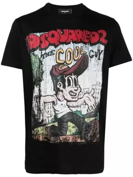 Dsquared2 футболка Cigarette из джерси, черный