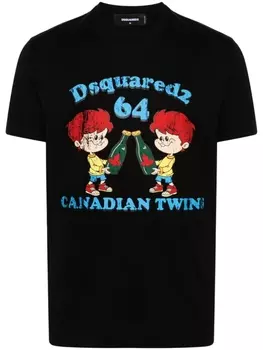 Dsquared2 футболка Cool Fit, черный
