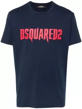 Dsquared2 футболка DSQUARED2 Cool Fit из хлопка, синий