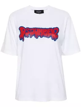 Dsquared2 футболка Easy Fit, белый
