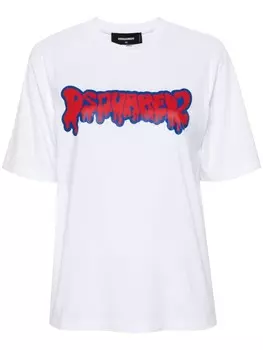 Dsquared2 футболка Easy Fit, белый
