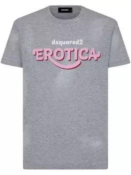 Dsquared2 футболка Erotica, серый