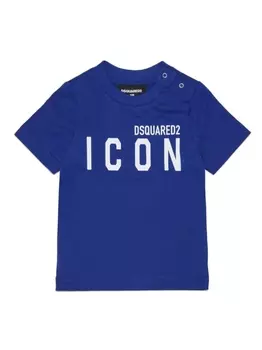 Dsquared2 футболка Icon с логотипом, синий