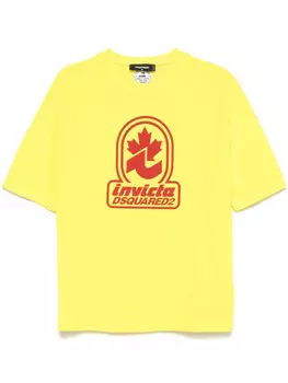 DSQUARED2 футболка Invicta, желтый
