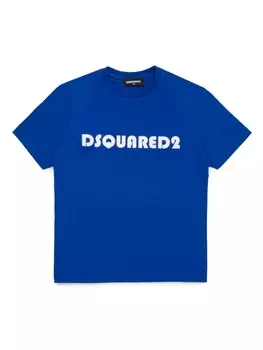 Dsquared2 футболка из джерси с логотипом, синий