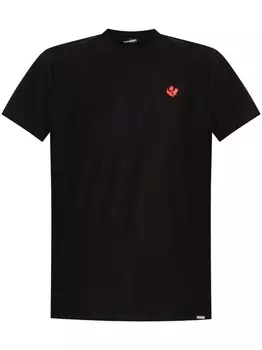 Dsquared2 футболка из хлопка, черный