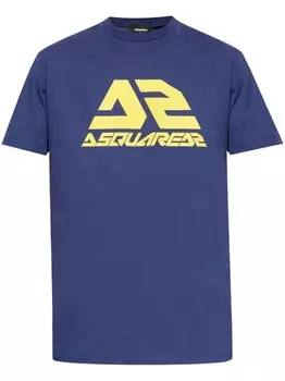 DSQUARED2 футболка с короткими рукавами, синий