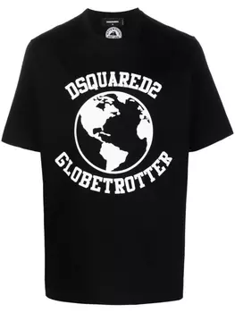 Dsquared2 футболка с круглым вырезом, черный