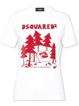 DSQUARED2 футболка с логотипом
