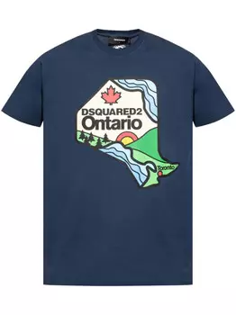 DSQUARED2 футболка с логотипом