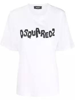 Dsquared2 футболка с логотипом, белый