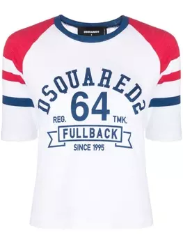 Dsquared2 футболка с логотипом, белый