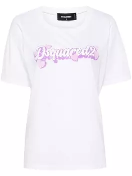 Dsquared2 футболка с логотипом, белый