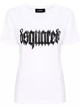 Dsquared2 футболка с логотипом, белый