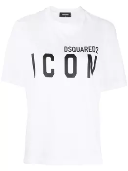Dsquared2 футболка с логотипом, белый