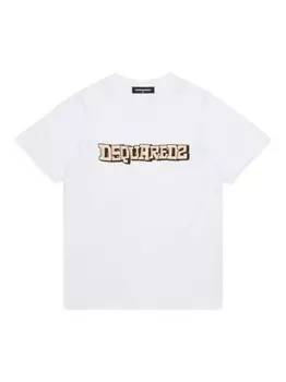 Dsquared2 футболка с логотипом, белый