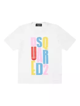 Dsquared2 футболка с логотипом, белый