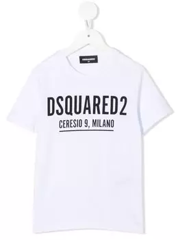Dsquared2 футболка с логотипом, белый