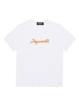 Dsquared2 футболка с логотипом, белый