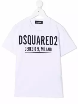 Dsquared2 футболка с логотипом, белый