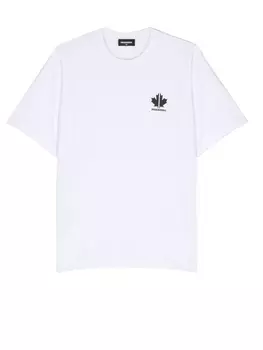 Dsquared2 футболка с логотипом, белый