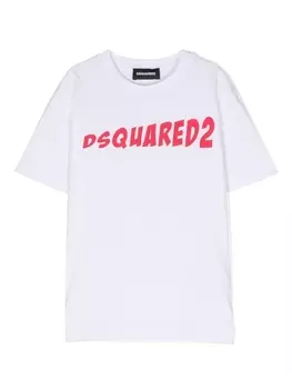 Dsquared2 футболка с логотипом, белый