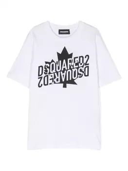 Dsquared2 футболка с логотипом, белый