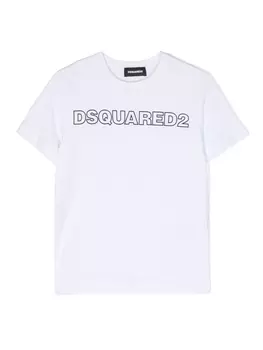 Dsquared2 футболка с логотипом, белый