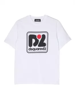 Dsquared2 футболка с логотипом, белый