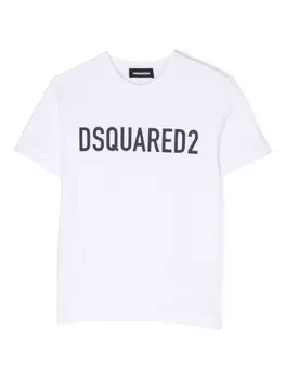Dsquared2 футболка с логотипом, белый