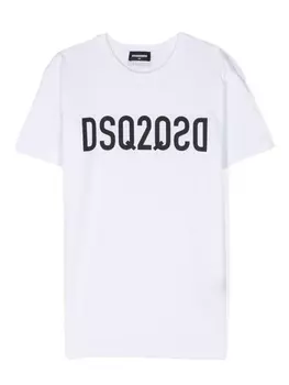 Dsquared2 футболка с логотипом, белый