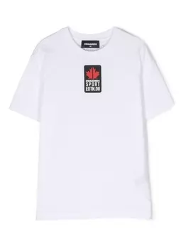Dsquared2 футболка с логотипом, белый
