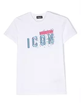 Dsquared2 футболка с логотипом, белый