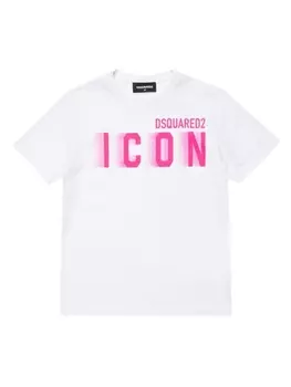 Dsquared2 футболка с логотипом, белый
