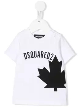 Dsquared2 футболка с логотипом, белый